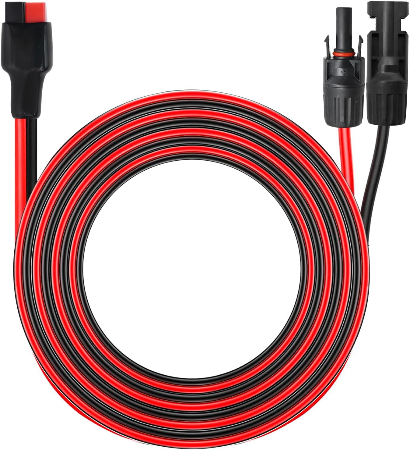 10AWG Solar Cable Connector Compatible with Anderson Adapter Solar Panel Cable Connector Solar Extension Cable for Portable Power Station Solar Generator (20FT) 10AWG Solar Cable Connector Compatible with Anderson Adapter Solar Panel Cable Connector Solar Extension Cable for Portable Power Station Solar Generator (20FT)