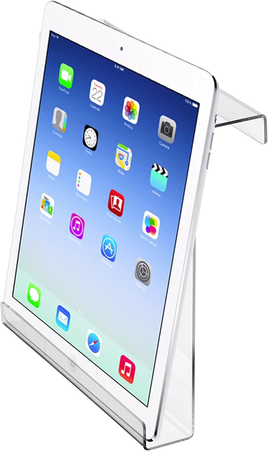 Treadmill Tablet Holder – Exercise Bike Reading Stand/Acrylic Book Holder for Ipad, Tablet, Magazines and Books (9 x 11 x 2.5) Treadmill Tablet Holder – Exercise Bike Reading Stand/Acrylic Book Holder for Ipad, Tablet, Magazines and Books (9 x 11 x 2.5)