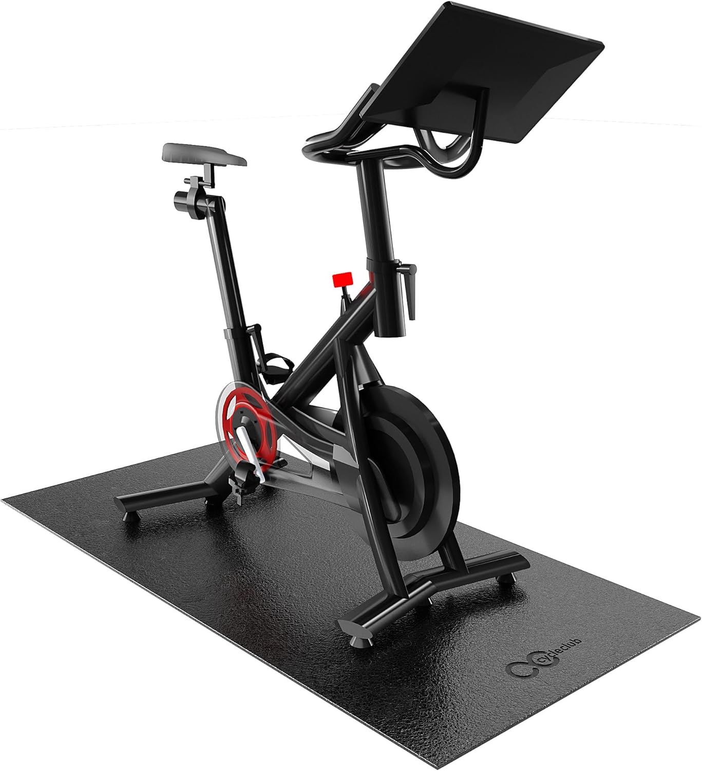 Bike Mat Compatible with Peloton Bike Elliptical Treadmill Mat, 6mm Thick, Under Exercise Bike Trainer Mat Pad for Stationary Indoor Spin Bike,Hardwood Floor Carpet Black Gym Equipment Mat Bike Mat Compatible with Peloton Bike Elliptical Treadmill Mat, 6mm Thick, Under Exercise Bike Trainer Mat Pad for Stationary Indoor Spin Bike,Hardwood Floor Carpet Black Gym Equipment Mat