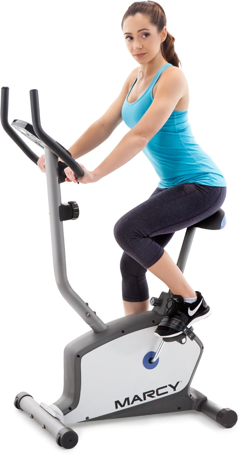 Marcy Stationary Exercise Indoor Bicycle with 8 Magnetic Resistance Levels Marcy Stationary Exercise Indoor Bicycle with 8 Magnetic Resistance Levels