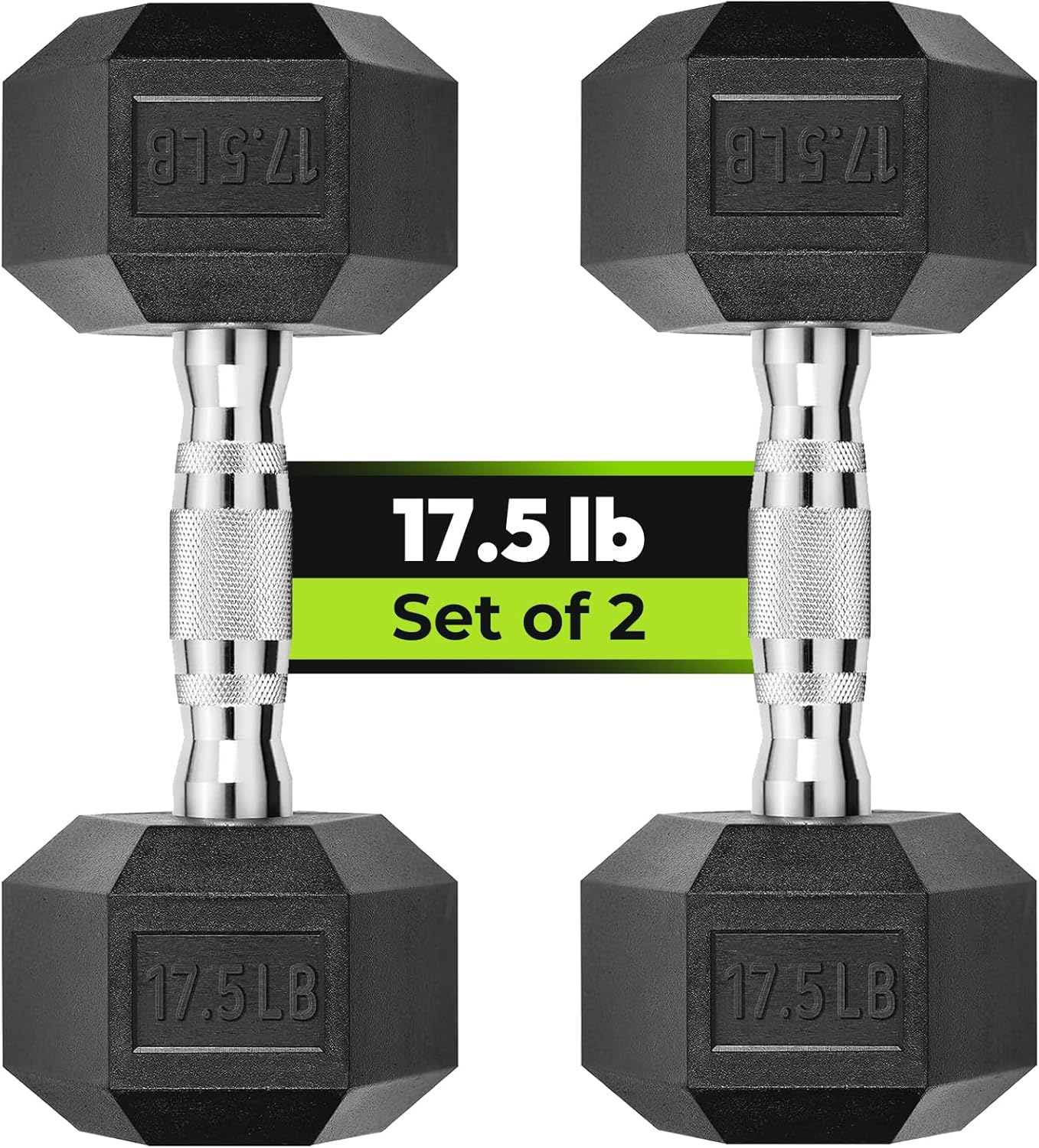 Hex Dumbbell Set, 3-100 lb Rubber Encased Exercise & Fitness Dumbbells, Weights Dumbbells Set of 2, Hand Weight for Strength Training (Single, Pair, Set) Hex Dumbbell Set, 3-100 lb Rubber Encased Exercise & Fitness Dumbbells, Weights Dumbbells Set of 2, Hand Weight for Strength Training (Single, Pair, Set)