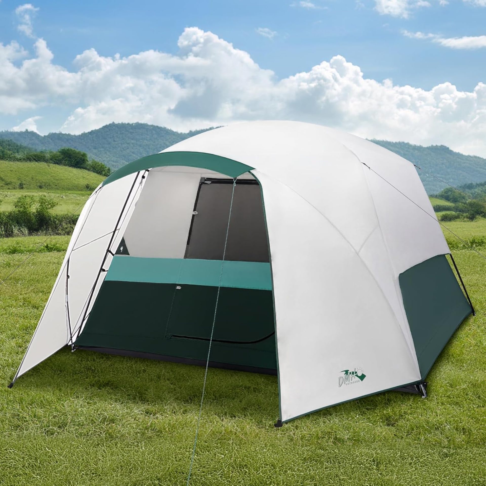 Tents for Camping 6/8/10/11 Person Large Camping Tent with Porch Big Tent with Rainfly & Reflective Windproof Rope Portable with Carry Bag for Family Camping & Hiking Tents for Camping 6/8/10/11 Person Large Camping Tent with Porch Big Tent with Rainfly & Reflective Windproof Rope Portable with Carry Bag for Family Camping & Hiking