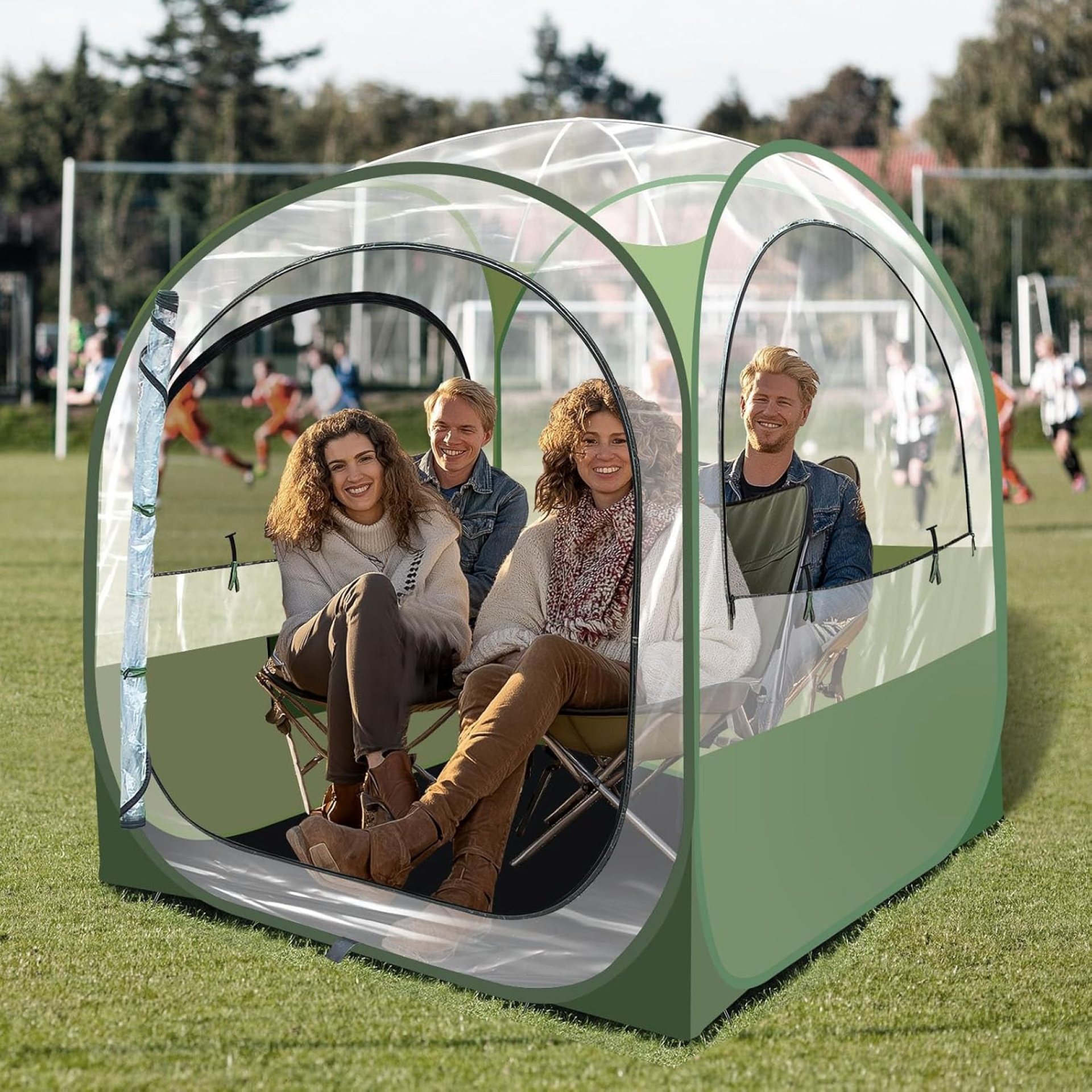Transparent Popup Tent – Weatherproof Outdoor Clear Dome with Removable Windows | Perfect for Garden Parties, Stargazing, and Cozy Outdoor Lounging Transparent Popup Tent – Weatherproof Outdoor Clear Dome with Removable Windows | Perfect for Garden Parties, Stargazing, and Cozy Outdoor Lounging