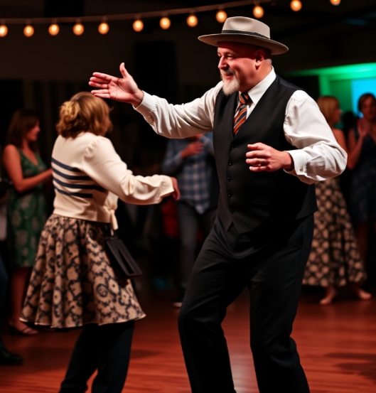 Our dancers can’t help but laugh, when they notice they’re heading the wrong way! Our dancers can’t help but laugh, when they notice they’re heading the wrong way!