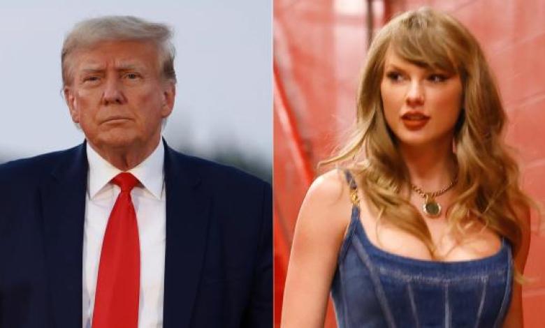 Trump says that he lowered the popularity of Taylor Swift Trump says that he lowered the popularity of Taylor Swift