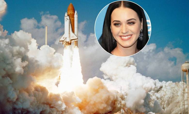 Katy Perry travels today to space Katy Perry travels today to space