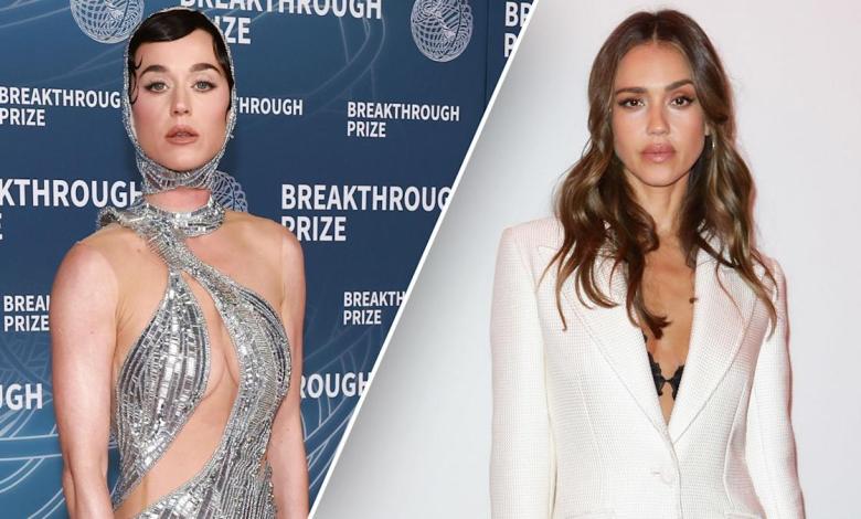 Katy Perry and Jessica Alba raise the temperature showing a lot of skin: photos Katy Perry and Jessica Alba raise the temperature showing a lot of skin: photos