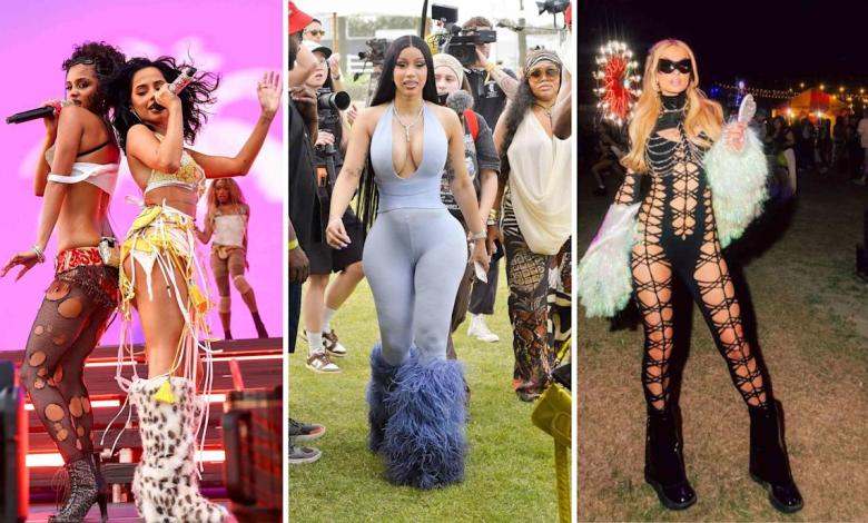 The best famous looks at the Coachella Festival in its first weekend The best famous looks at the Coachella Festival in its first weekend