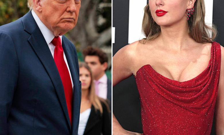 Donald Trump makes fun of Taylor Swift during the visit of the Philadelphia Eagles to the White House Donald Trump makes fun of Taylor Swift during the visit of the Philadelphia Eagles to the White House