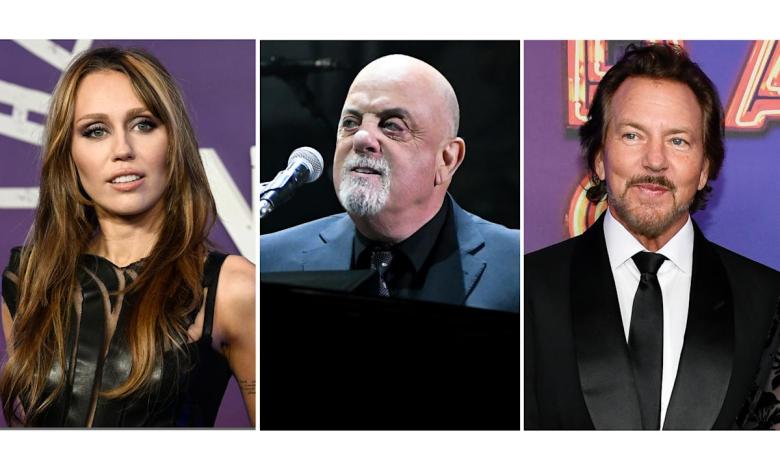 The Tribeca Festival announces a poster with Miley Cyrus, Billy Joel and Eddie Vedder The Tribeca Festival announces a poster with Miley Cyrus, Billy Joel and Eddie Vedder