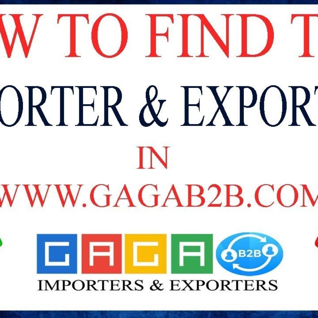 Find the Importers & Exporters in gagab2b com | How to Find the Buyer & Seller Find the Importers & Exporters in gagab2b com | How to Find the Buyer & Seller