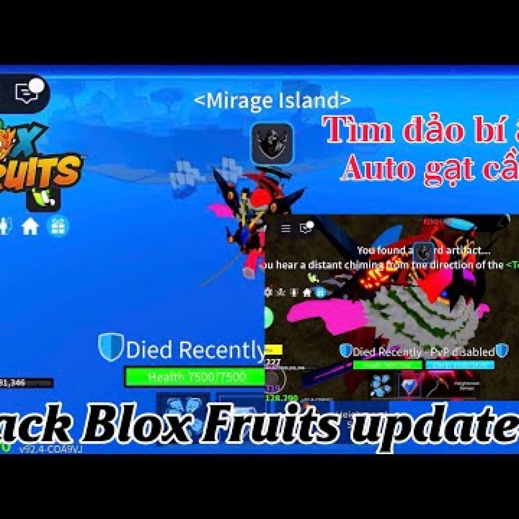 Hướng dẫn hack tìm đảo bí ẩn gạt cần Blox fruits update 24 trên IPHONE Hướng dẫn hack tìm đảo bí ẩn gạt cần Blox fruits update 24 trên IPHONE