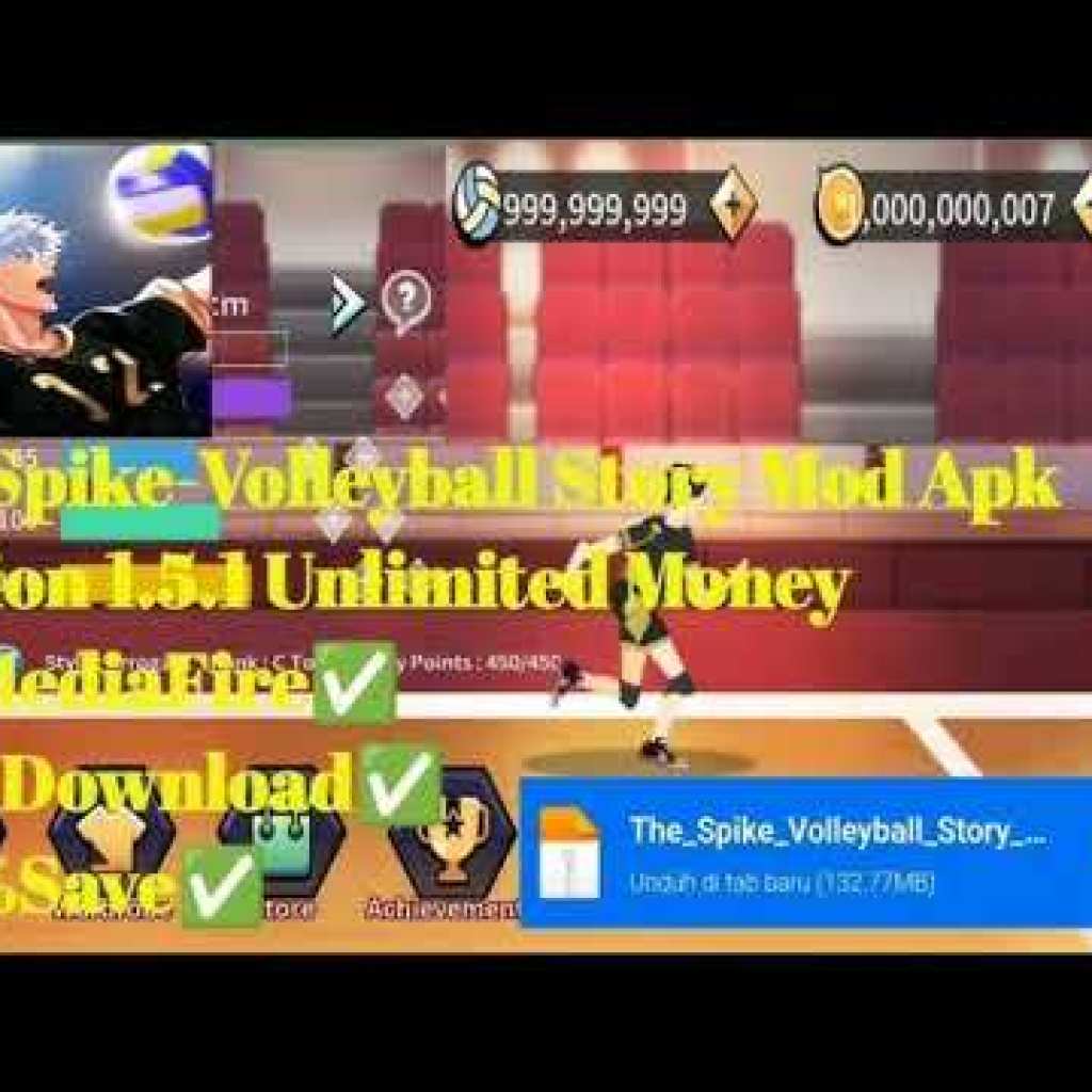 The Spike Mod Menu 59212 VIP Unlimited Money – Phiên bản mới nhất của The Spike Volleyball Story Mod Apk 59212 The Spike Mod Menu 59212 VIP Unlimited Money – Phiên bản mới nhất của The Spike Volleyball Story Mod Apk 59212