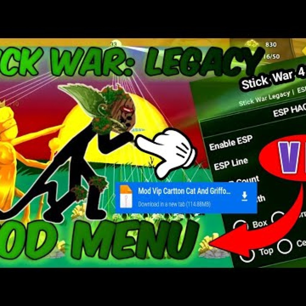 Stick War Legacy Mod Menu Vip Tải Xuống – Nhấn Like và Đăng Ký Stick War Legacy Mod Menu Vip Tải Xuống – Nhấn Like và Đăng Ký