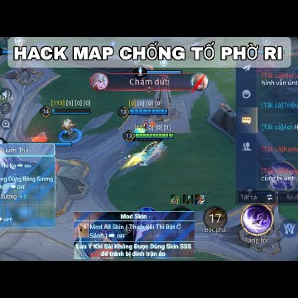 MOD LIÊN QUÂN FREE: CHỐNG TỐ XOÁ VÉ, PHAN BỤI THOẢI MÁI, FULL SKIN ANTIBAN 100% MOD LIÊN QUÂN FREE: CHỐNG TỐ XOÁ VÉ, PHAN BỤI THOẢI MÁI, FULL SKIN ANTIBAN 100%