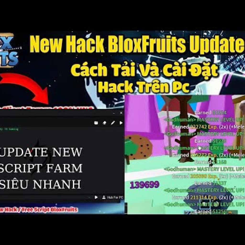 Hack Blox Fruit Update 22 trên máy tính với Script Fast Attack mới, Farm siêu nhanh không cần Key Hack Blox Fruit Update 22 trên máy tính với Script Fast Attack mới, Farm siêu nhanh không cần Key