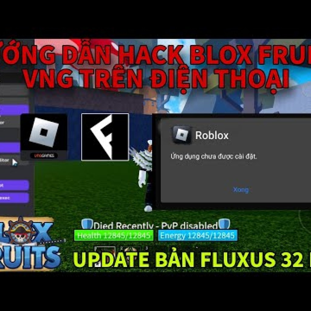 Hướng dẫn cài đặt hack Blox Fluxus VNG quốc tế cho điện thoại 32 bit mới nhất Hướng dẫn cài đặt hack Blox Fluxus VNG quốc tế cho điện thoại 32 bit mới nhất