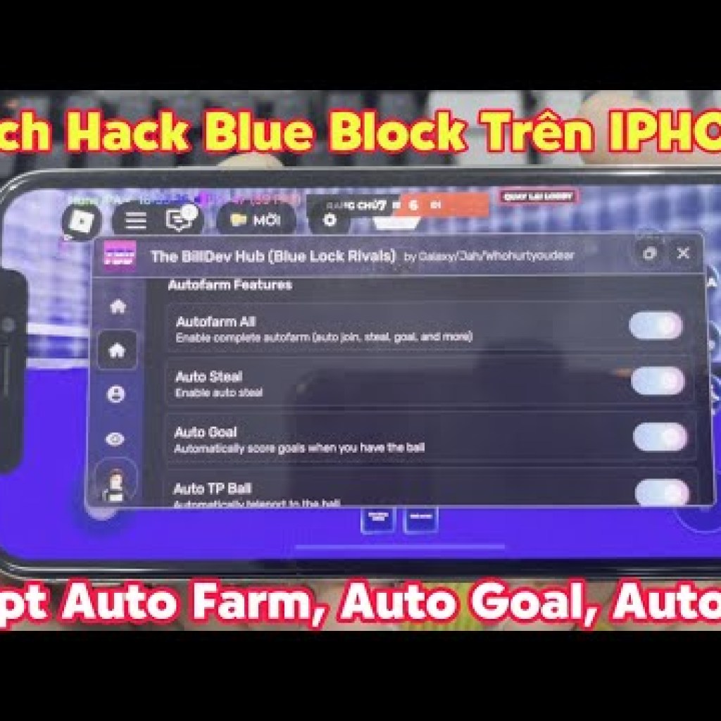 Hướng dẫn hack Blue Lock Rivals Auto GK No Key trên IPHONE – Script Blue Lock Rivals Auto GK Hướng dẫn hack Blue Lock Rivals Auto GK No Key trên IPHONE – Script Blue Lock Rivals Auto GK