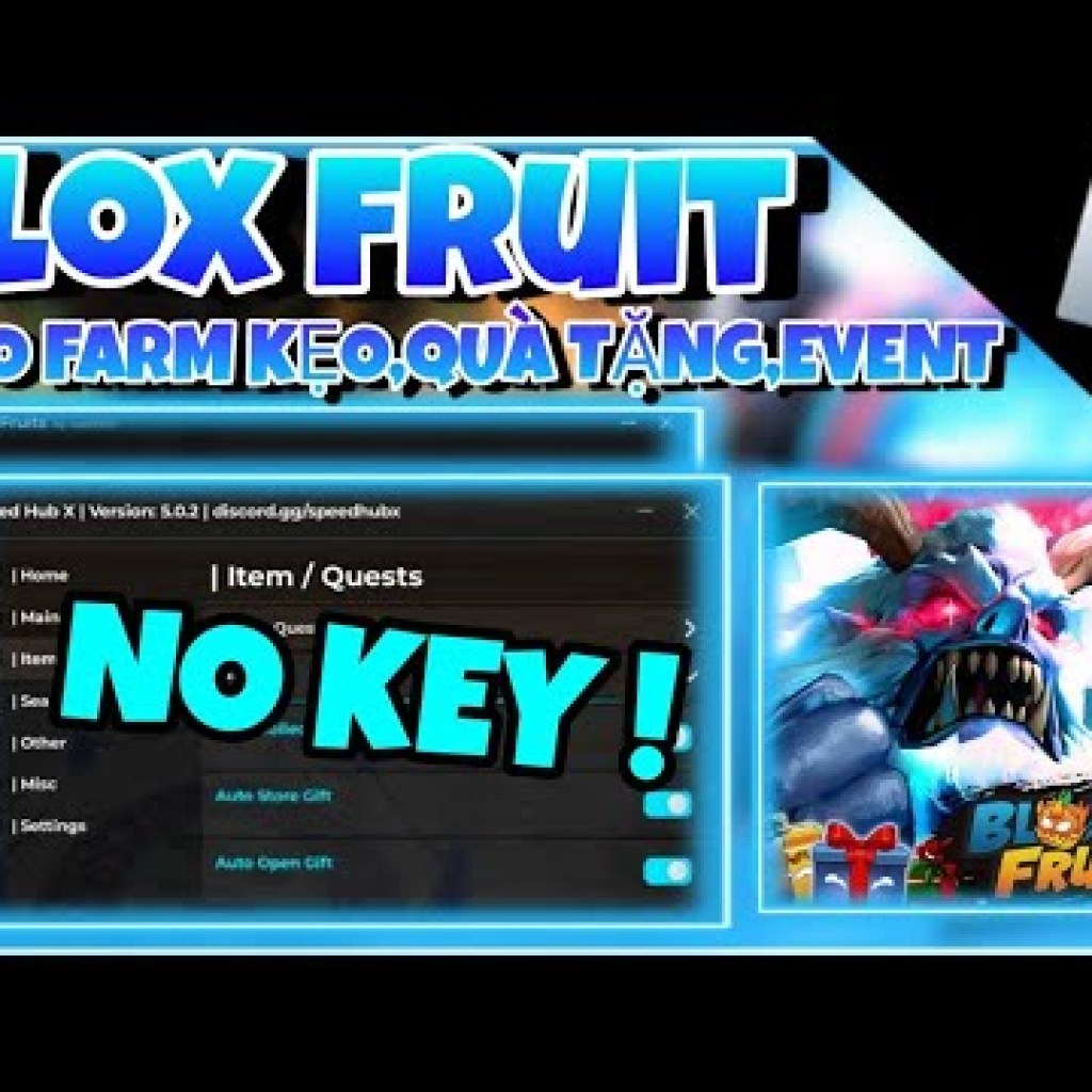 Hướng dẫn hack Blox Fruit trong sự kiện Noel trên Roblox – Tự động farm kẹo và nhận quà tặng với tốc độ siêu nhanh – Dành cho cả người chơi di động và máy tính – Đảm bảo thành công với Lion Kc Lee Hướng dẫn hack Blox Fruit trong sự kiện Noel trên Roblox – Tự động farm kẹo và nhận quà tặng với tốc độ siêu nhanh – Dành cho cả người chơi di động và máy tính – Đảm bảo thành công với Lion Kc Lee