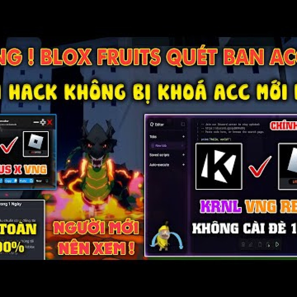 Cách hack Blox Fruits 24 KRNL VNG Không Cài Đè 100 Mới Nhất – Hướng dẫn chính thức Antiban cho điện thoại Cách hack Blox Fruits 24 KRNL VNG Không Cài Đè 100 Mới Nhất – Hướng dẫn chính thức Antiban cho điện thoại