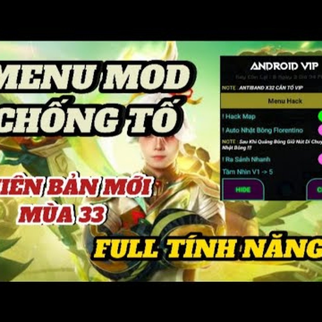 Cập Nhật Menu Hack Liên Quân Mới Mùa 33 – Phiên Bản V1571 Chống Tố Cáo Mới Nhất Cập Nhật Menu Hack Liên Quân Mới Mùa 33 – Phiên Bản V1571 Chống Tố Cáo Mới Nhất