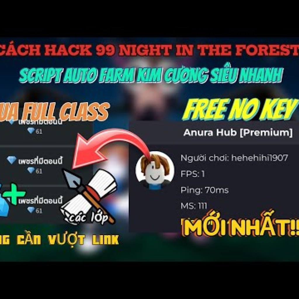Mẹo Hack Farm Kim Cương Nhanh Trong 99 Đêm Mua Full Class Mẹo Hack Farm Kim Cương Nhanh Trong 99 Đêm Mua Full Class