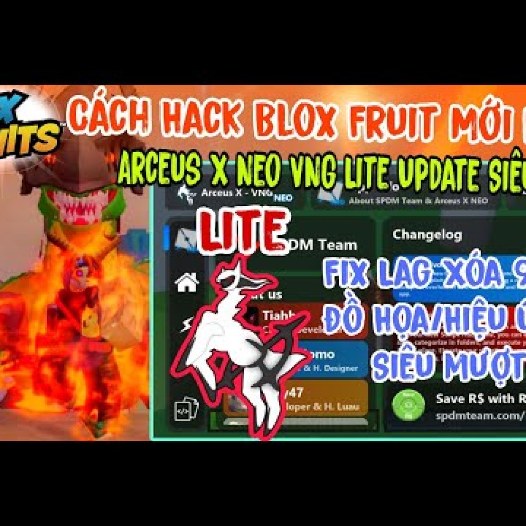 Cách Hack Blox Fruit Update 22 Arceus X VNG Lite: Xóa Đồ Họa, Hiệu Ứng Siêu Mượt Mới Nhất! Cách Hack Blox Fruit Update 22 Arceus X VNG Lite: Xóa Đồ Họa, Hiệu Ứng Siêu Mượt Mới Nhất!