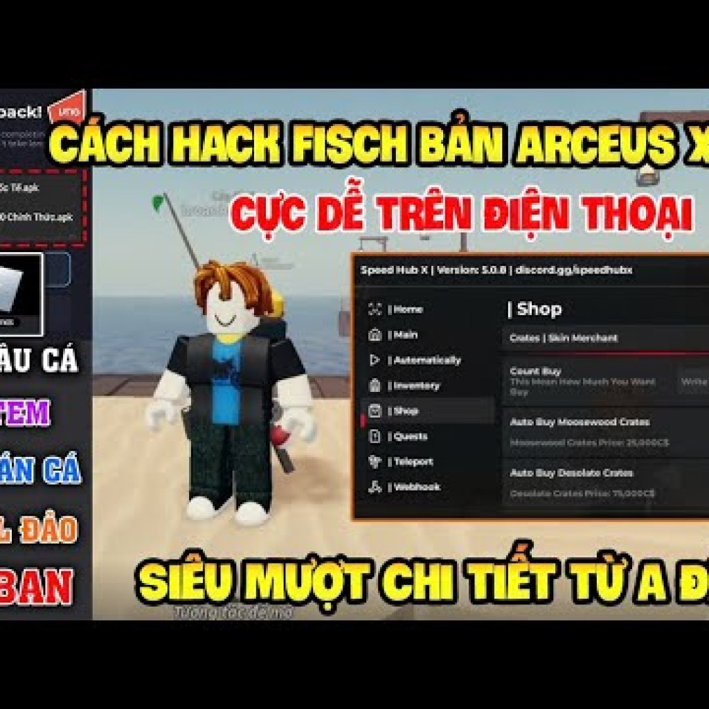 Cách Hack Fish Fisch và Blox Fruit Arceus x VNG Mới Nhất trên Điện Thoại và Máy Tính – Hướng Dẫn Roblox VNG Cách Hack Fish Fisch và Blox Fruit Arceus x VNG Mới Nhất trên Điện Thoại và Máy Tính – Hướng Dẫn Roblox VNG