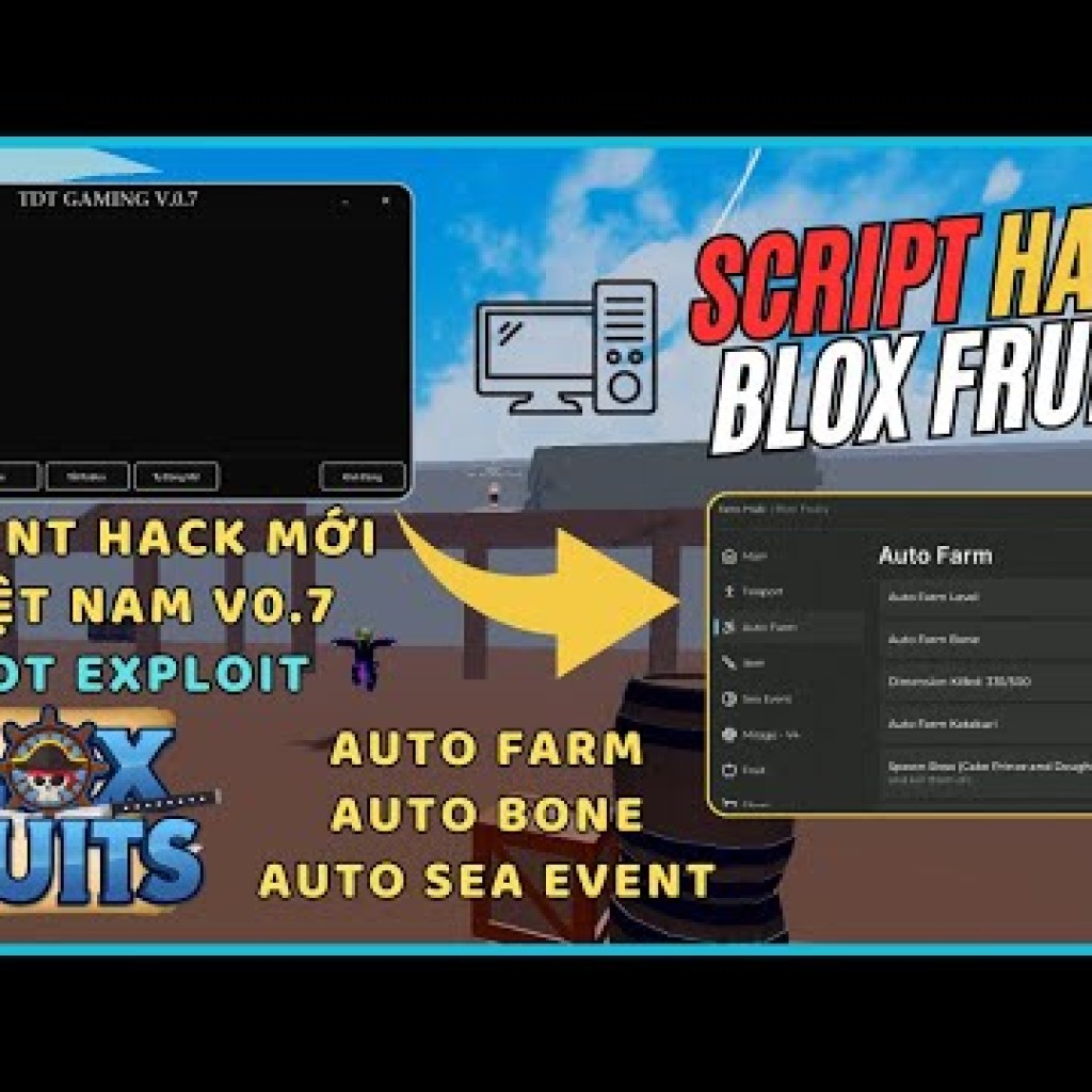 XERO HUB SHOWCASE: Hướng dẫn hack Blox Fruits trên máy tính bằng TDT Exploit mới nhất XERO HUB SHOWCASE: Hướng dẫn hack Blox Fruits trên máy tính bằng TDT Exploit mới nhất