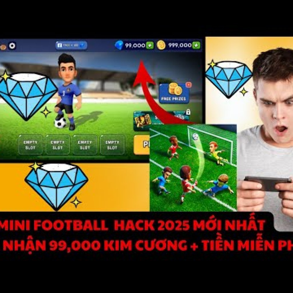 MỚI 2025 Mini Football HACKMOD Apk – Cách nhận Đá quý và Tiền xu KHÔNG GIỚI HẠN trên iOS và Android MỚI 2025 Mini Football HACKMOD Apk – Cách nhận Đá quý và Tiền xu KHÔNG GIỚI HẠN trên iOS và Android