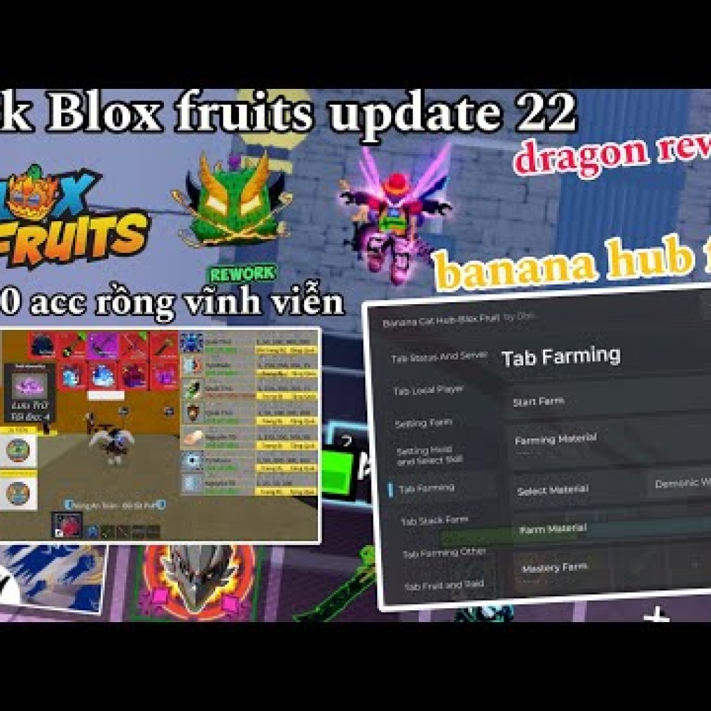 Cách Hack Blox Fruits Update 22 Dragon Rework: Cách Nhận Miễn Phí Rồng Vĩnh Viễn Tại Banana Hub Cách Hack Blox Fruits Update 22 Dragon Rework: Cách Nhận Miễn Phí Rồng Vĩnh Viễn Tại Banana Hub