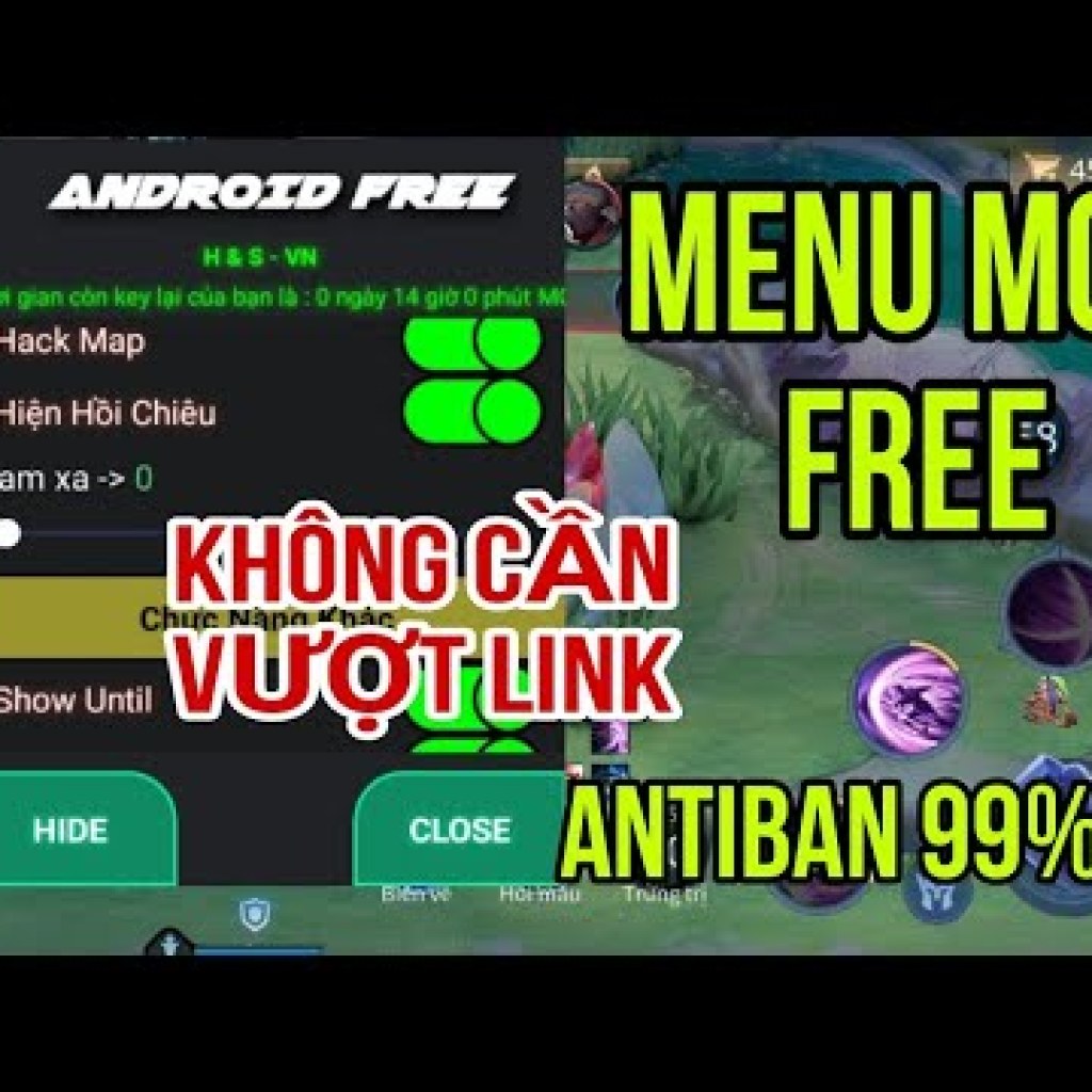 Cập Nhật V4 Miễn Phí, Không Cần Vượt Link – Hack Map Liên Quân ANTIBAN 99 – Đầy Đủ Chức Năng Mới Nhất Cập Nhật V4 Miễn Phí, Không Cần Vượt Link – Hack Map Liên Quân ANTIBAN 99 – Đầy Đủ Chức Năng Mới Nhất