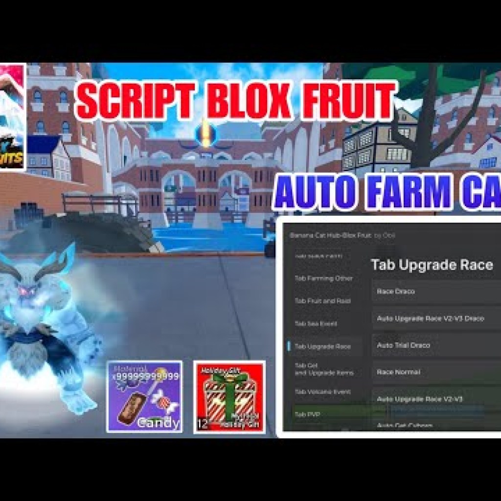 Cách Hack Blox Fruit UPDATE XMAS Trên Điện Thoại: Auto Farm Candy, Christmas, Draco V4 Cách Hack Blox Fruit UPDATE XMAS Trên Điện Thoại: Auto Farm Candy, Christmas, Draco V4