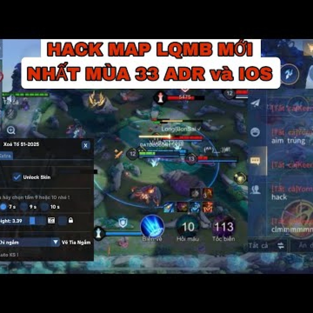 Cách Hack Liên Quân Mới Nhất Mùa 33 ADR IOS: Tăng Tốc Độ, Chống Tố Aim, Esu Mod, Full Skin, Antibanvip Cách Hack Liên Quân Mới Nhất Mùa 33 ADR IOS: Tăng Tốc Độ, Chống Tố Aim, Esu Mod, Full Skin, Antibanvip