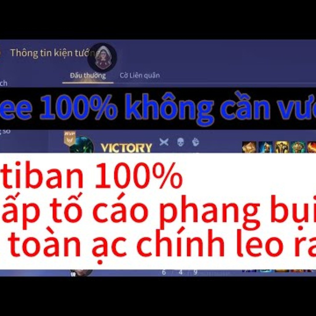 Menu Liên Quân Hack Antiban Chấp Tố Siêu Nhiều Chức Năng Miễn Phí 100 XTM MOD Menu Liên Quân Hack Antiban Chấp Tố Siêu Nhiều Chức Năng Miễn Phí 100 XTM MOD