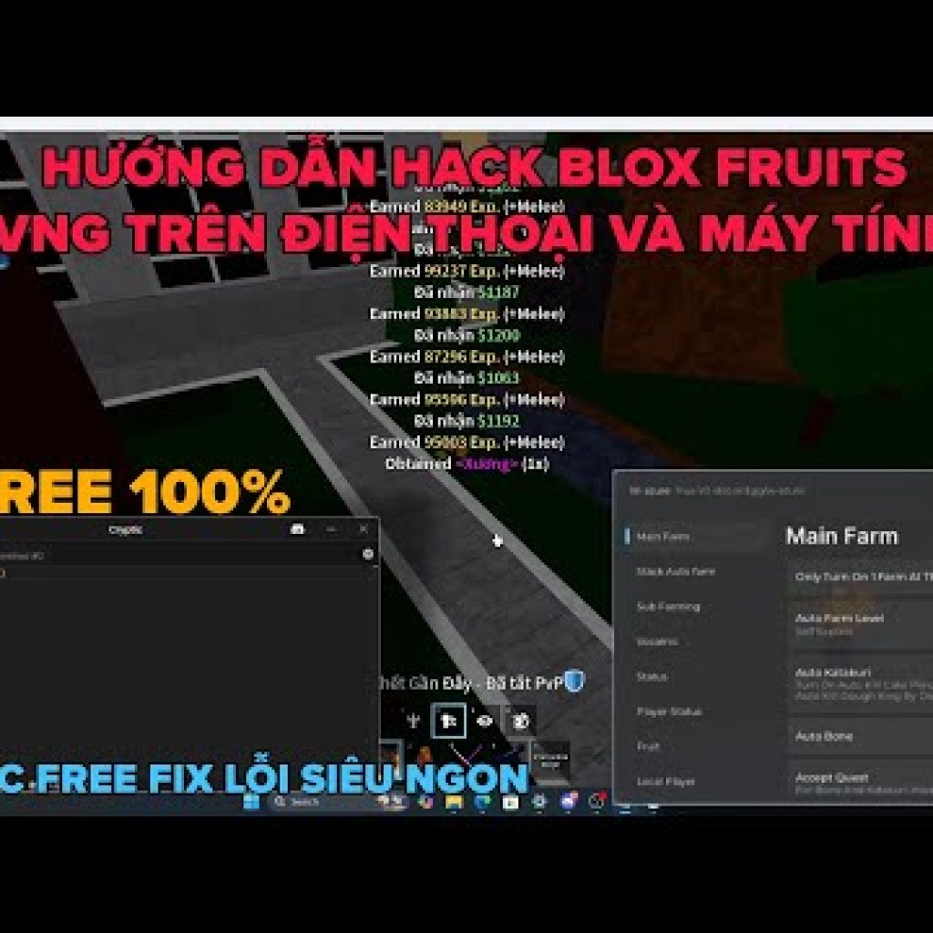 Hướng dẫn hack Blox Fruits VNG trên PC và điện thoại dễ dàng cho người mới – CRYTIC PC miễn phí siêu hiệu quả Hướng dẫn hack Blox Fruits VNG trên PC và điện thoại dễ dàng cho người mới – CRYTIC PC miễn phí siêu hiệu quả