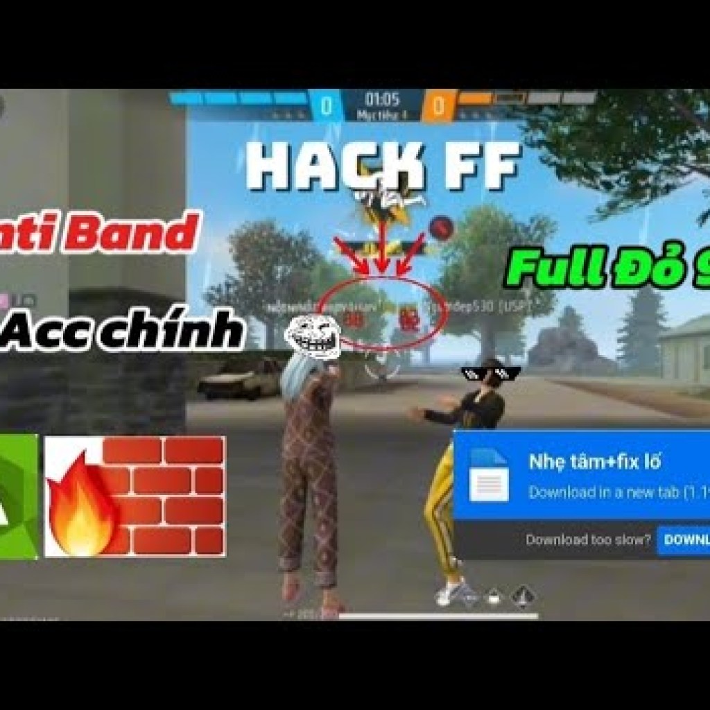 Hack FF OB50 Full Anti Band Đỏ: Cân Acc, Fix Văng Game Hiệu Quả Hack FF OB50 Full Anti Band Đỏ: Cân Acc, Fix Văng Game Hiệu Quả