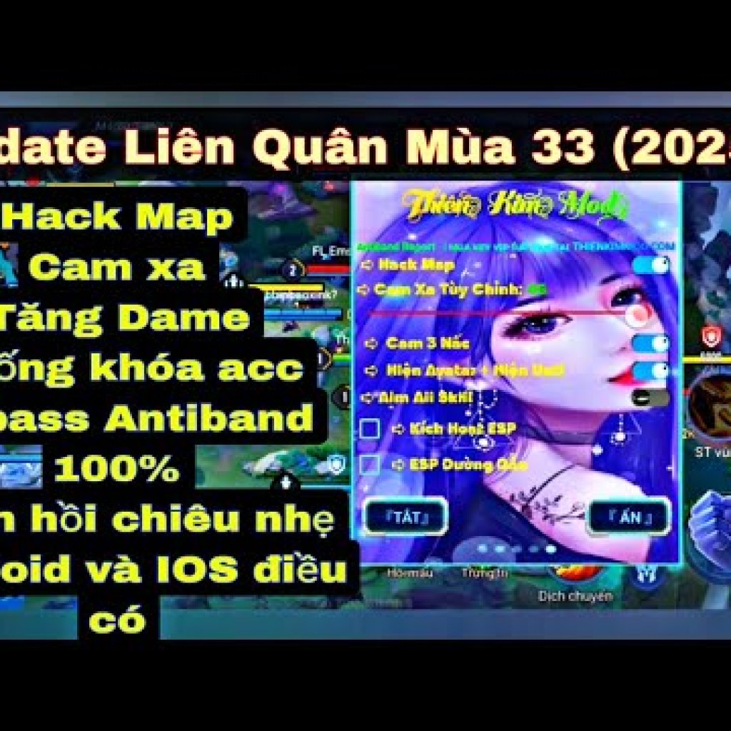 Cập nhật Hack Liên Quân Mùa 33 mới nhất 2025 – Tăng Dame, Bảo vệ An toàn cho Acc chính Cập nhật Hack Liên Quân Mùa 33 mới nhất 2025 – Tăng Dame, Bảo vệ An toàn cho Acc chính