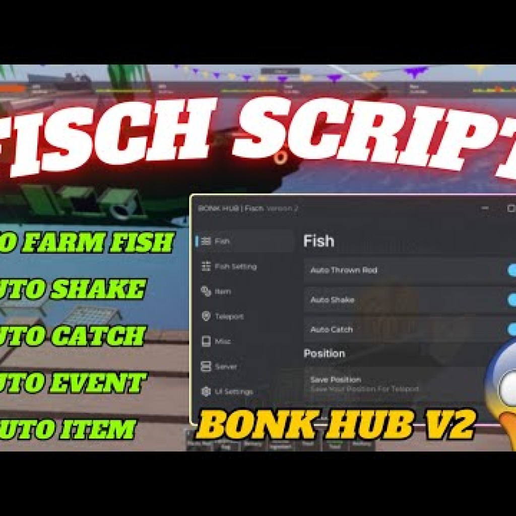 Cách sử dụng FISCH SCRIPT để hack Auto Farm và bắt cá tự động Cách sử dụng FISCH SCRIPT để hack Auto Farm và bắt cá tự động