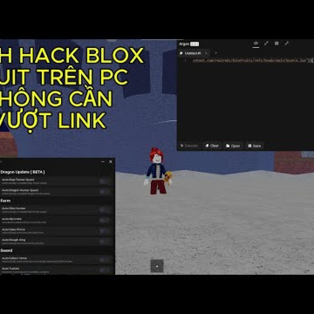 Hướng dẫn Hack BLOX FRUIT trên PC với REDZ HUB mà không cần vượt qua link Hướng dẫn Hack BLOX FRUIT trên PC với REDZ HUB mà không cần vượt qua link