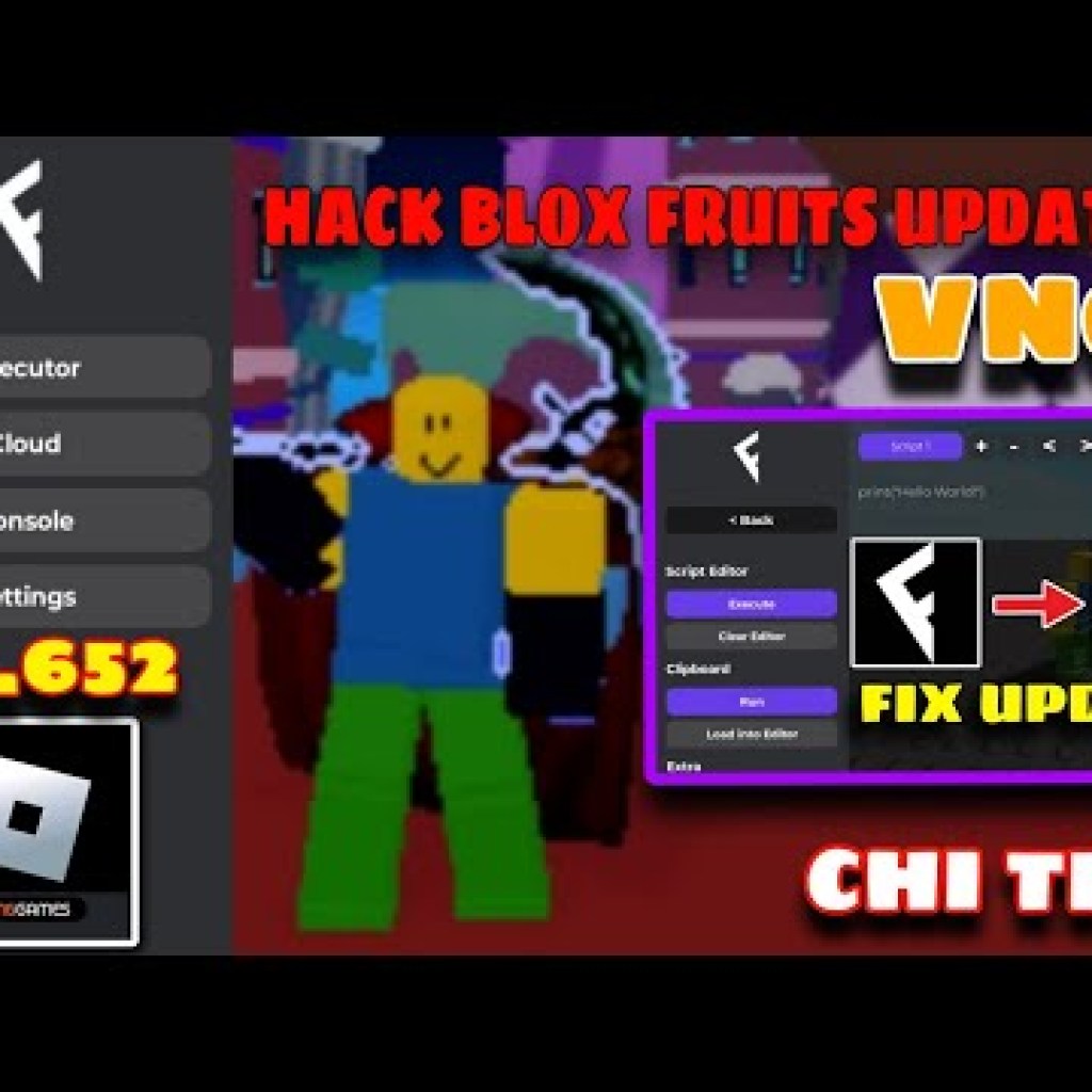 Cách Hack Fluxus VNG V2652 Mới Nhất – Hướng Dẫn Chi Tiết Hack Blox Fruits Update 21 QT VNG – Fix Update Siêu Nhanh Cách Hack Fluxus VNG V2652 Mới Nhất – Hướng Dẫn Chi Tiết Hack Blox Fruits Update 21 QT VNG – Fix Update Siêu Nhanh