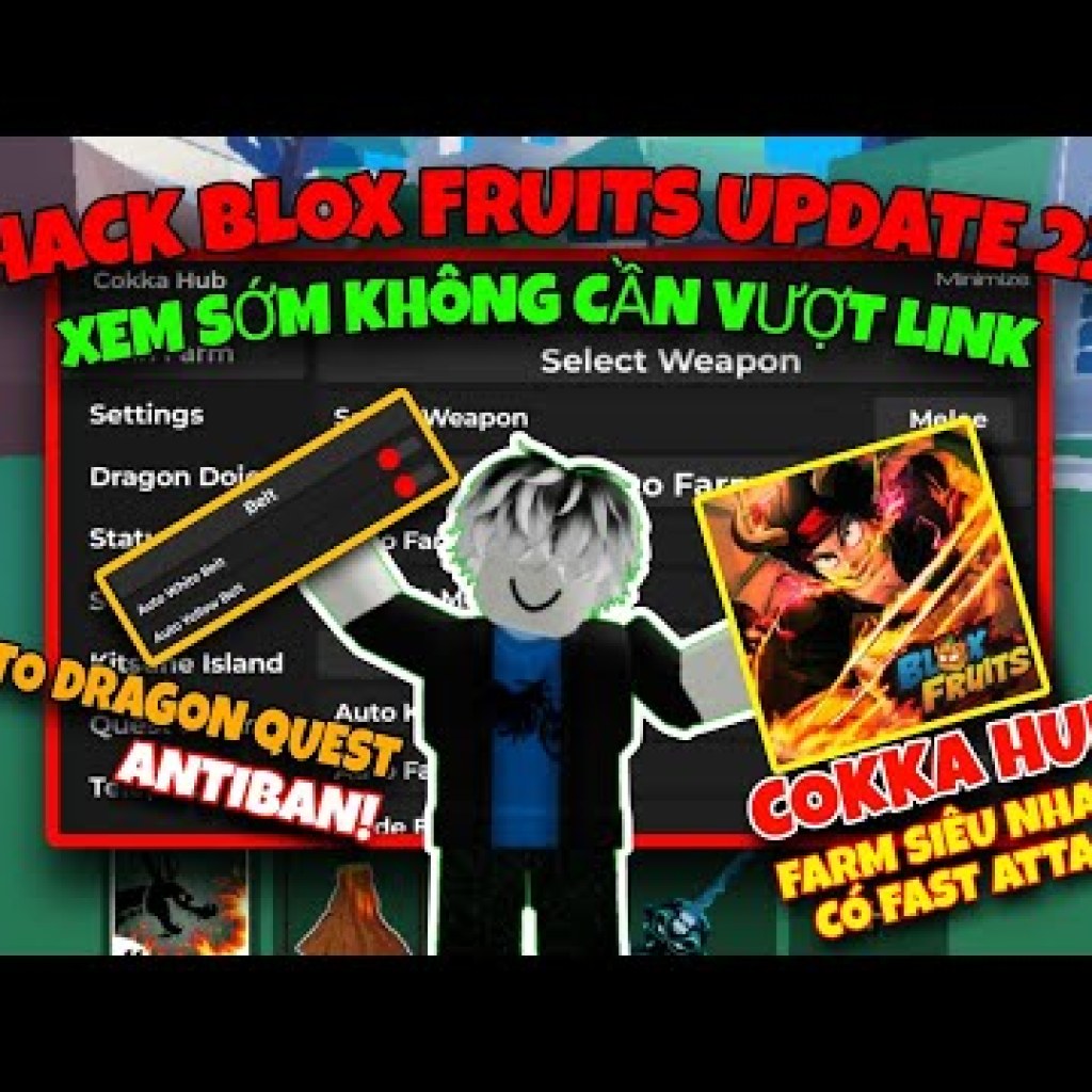 Tối ưu SEO: Hướng dẫn Hack Dragon Cokka Hub Farm siêu nhanh với Fast Attack và Auto Dojo Quest – Hack Blox Fruits UP22 Tối ưu SEO: Hướng dẫn Hack Dragon Cokka Hub Farm siêu nhanh với Fast Attack và Auto Dojo Quest – Hack Blox Fruits UP22