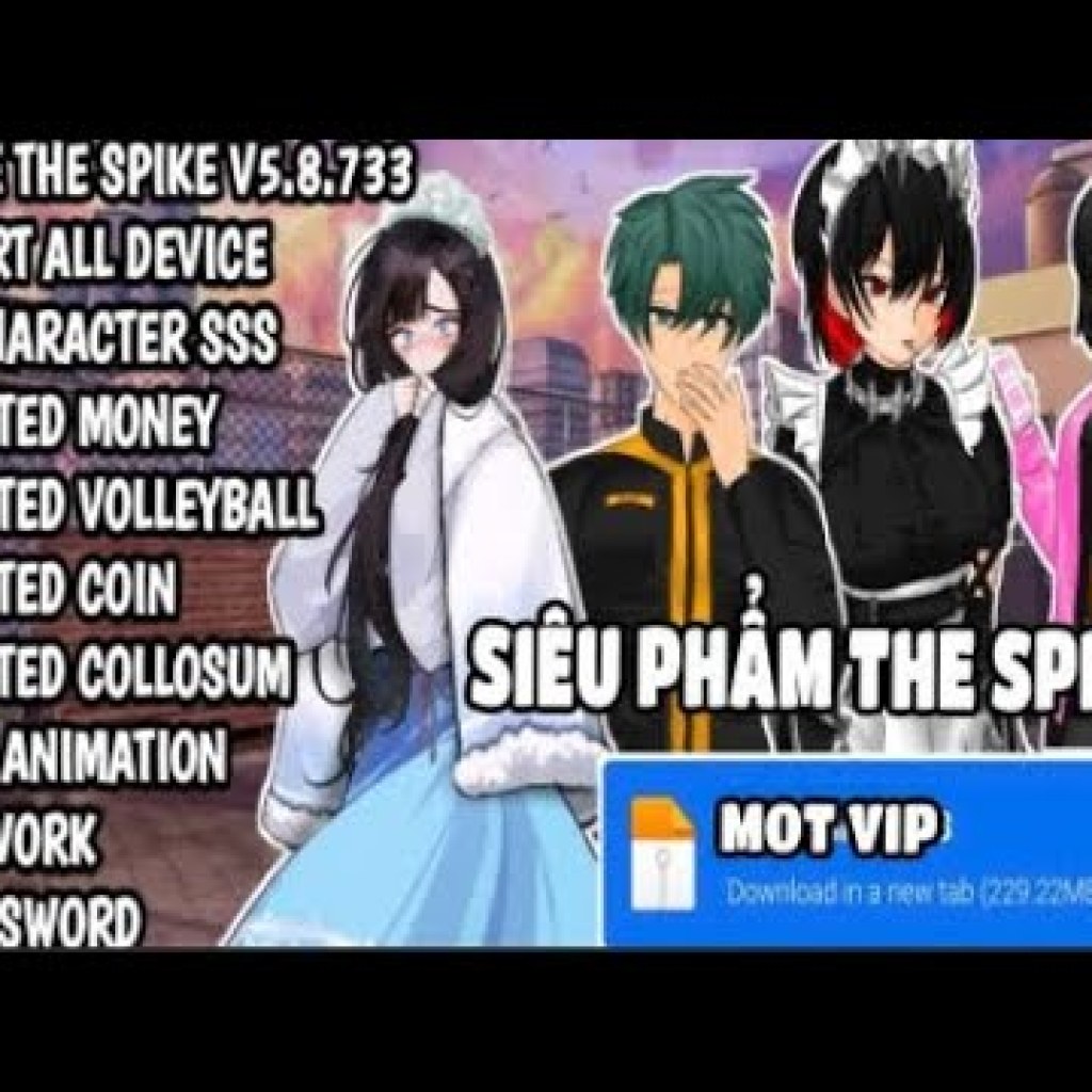 Hướng dẫn Hack The Spike Volleyball 2025 phiên bản mới nhất và đỉnh cao nhất với 9999 tỉ vàng và bóng đầy đủ Hướng dẫn Hack The Spike Volleyball 2025 phiên bản mới nhất và đỉnh cao nhất với 9999 tỉ vàng và bóng đầy đủ