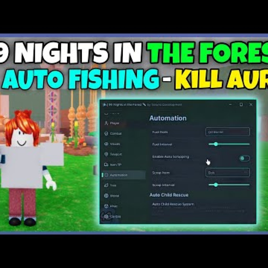 Bí Kíp Auto Fishing & Kill Aura: 99 Đêm Trong Rừng Bí Kíp Auto Fishing & Kill Aura: 99 Đêm Trong Rừng