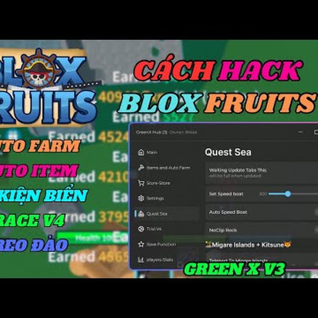 Hướng Dẫn Hack Blox Fruits 21 Trên Điện Thoại: Auto Farm, Level, Race V4, Raid, Tìm Đảo Hướng Dẫn Hack Blox Fruits 21 Trên Điện Thoại: Auto Farm, Level, Race V4, Raid, Tìm Đảo