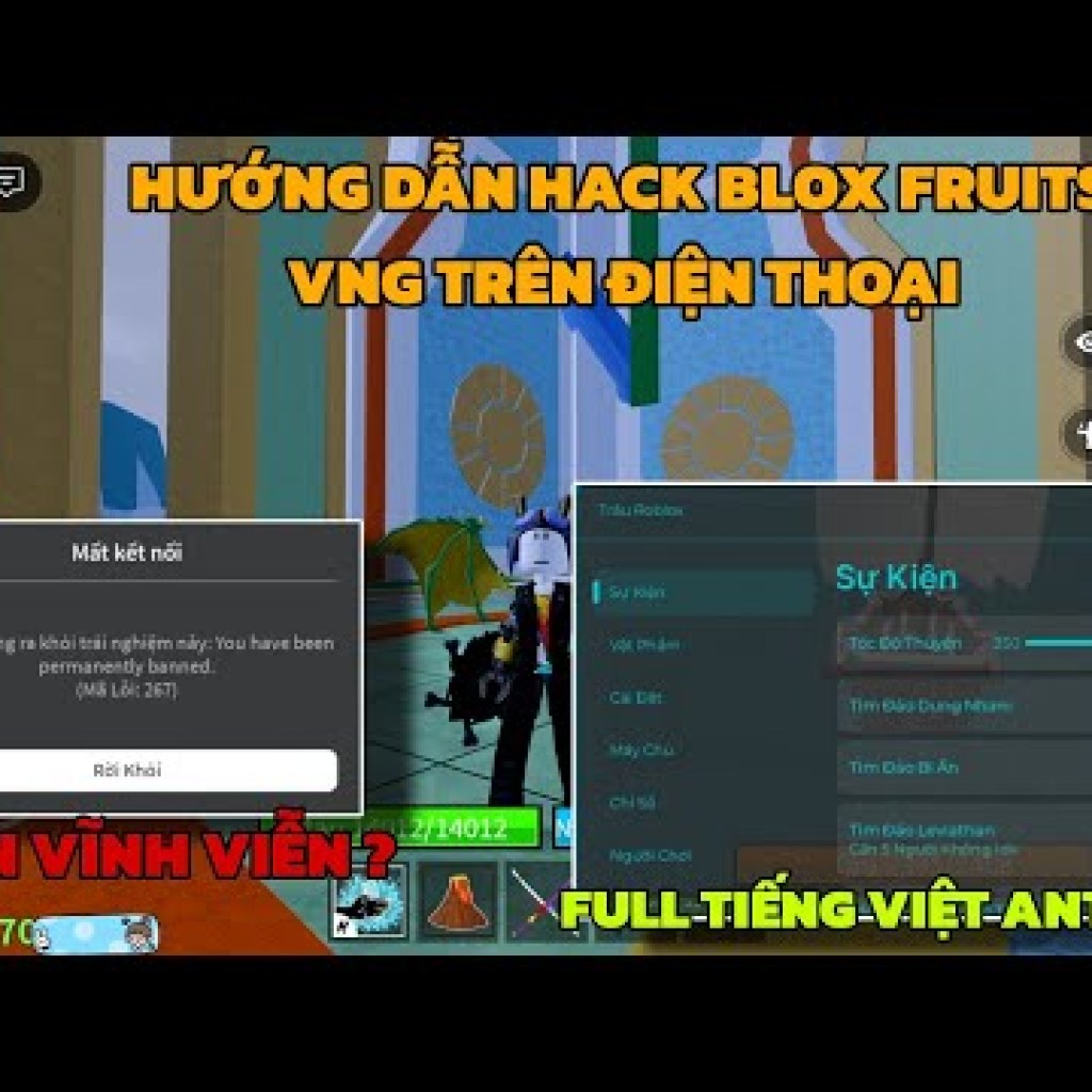 Mình bị ban vĩnh viễn khi hack blox fruits Script tiếng Việt cực chất – Anti ban mới nhất Mình bị ban vĩnh viễn khi hack blox fruits Script tiếng Việt cực chất – Anti ban mới nhất