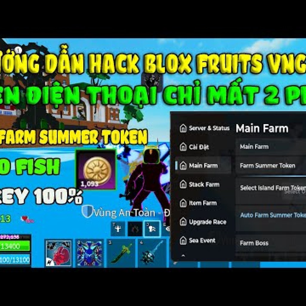 Hack Blox Fruits 27: Auto Summer Token Dễ Dàng Trên Điện Thoại Hack Blox Fruits 27: Auto Summer Token Dễ Dàng Trên Điện Thoại