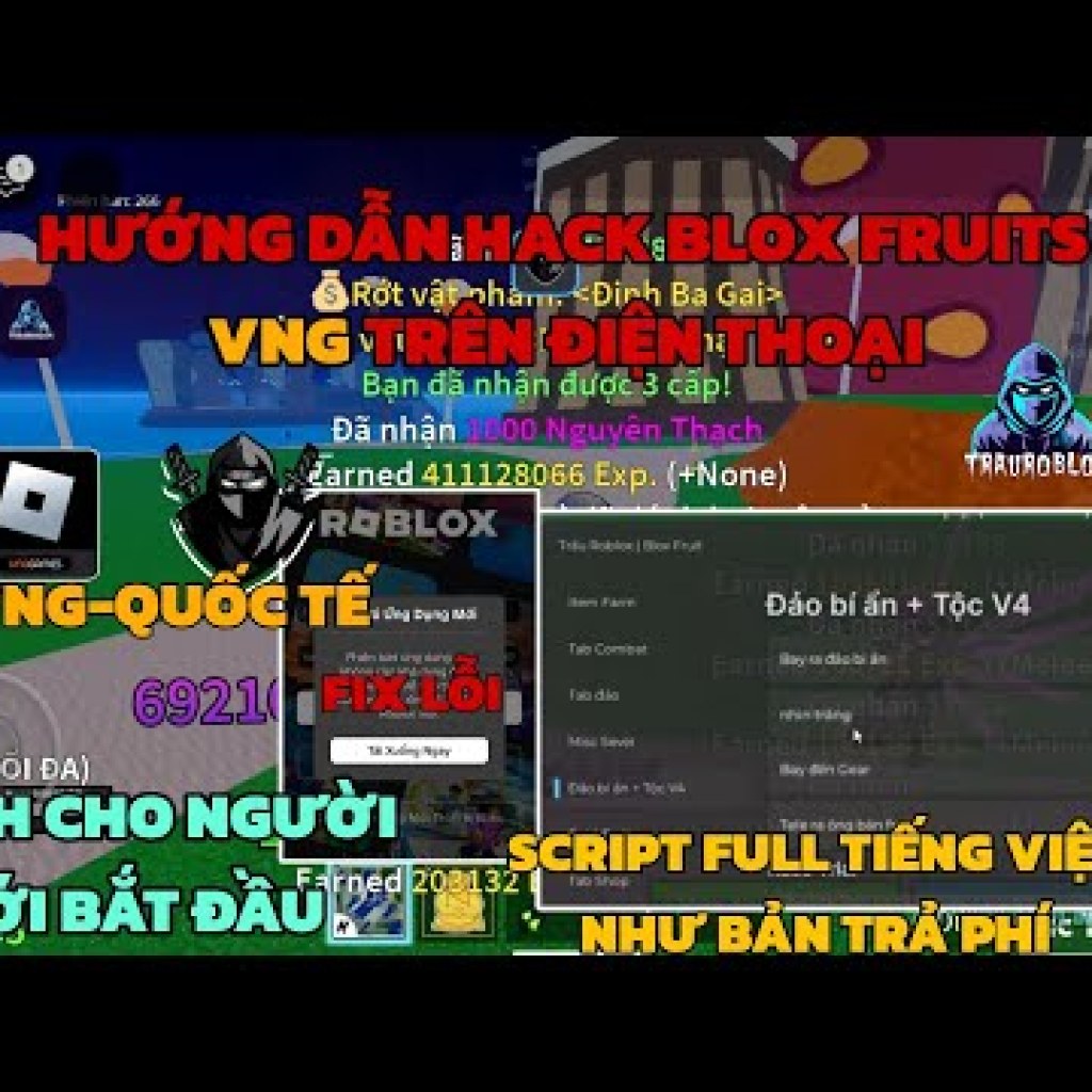 Hướng dẫn hack Blox Fruits Delta x VNG trên điện thoại dành cho người mới: chi tiết và dễ hiểu Hướng dẫn hack Blox Fruits Delta x VNG trên điện thoại dành cho người mới: chi tiết và dễ hiểu