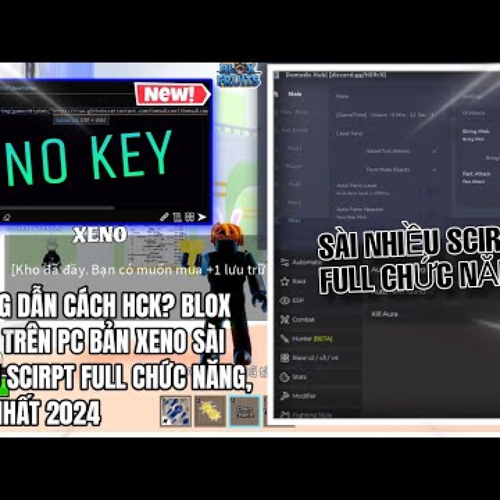 Thủ thuật hack Blox Fruit trên PC không cần get key – Sử dụng nhiều script đa chức năng thú vị Thủ thuật hack Blox Fruit trên PC không cần get key – Sử dụng nhiều script đa chức năng thú vị
