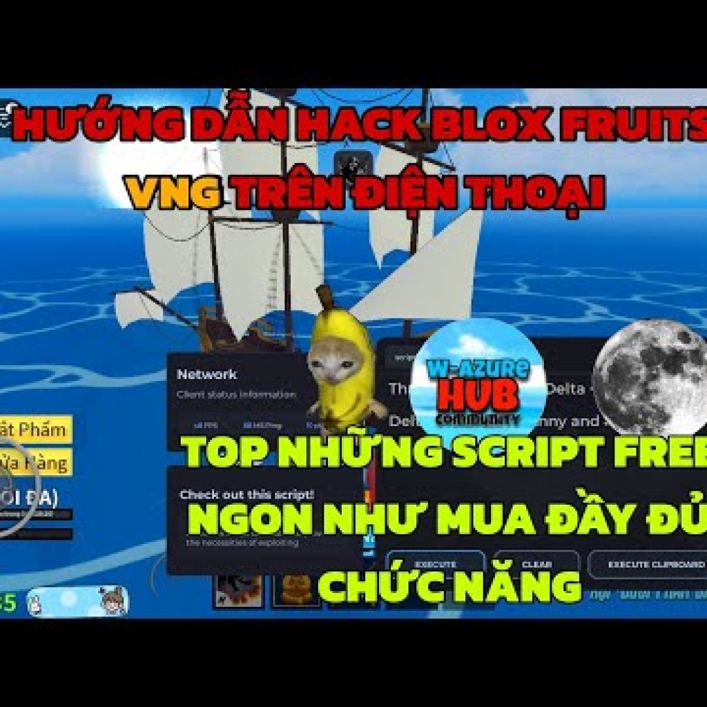 Hướng dẫn hack Blox Fruits VNG trên điện thoại cho người mới: Top 5 script anti ban và farm hiệu quả Hướng dẫn hack Blox Fruits VNG trên điện thoại cho người mới: Top 5 script anti ban và farm hiệu quả